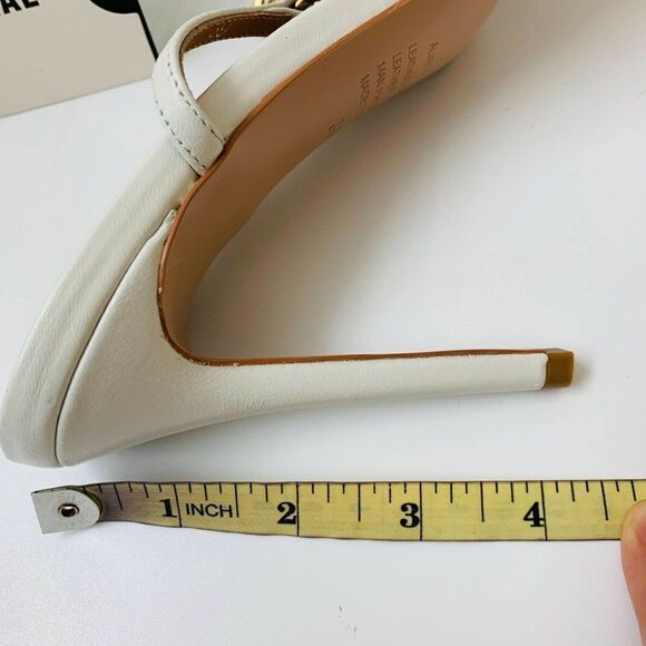 Alias Mae Isha Chain Dress Sandal Size 39EU / 8US Ivory Ankle Strap - Picture 10 of 12